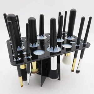 Makeup Brush Drying and Storage Stand - All-In-One Store