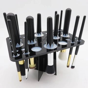 Makeup Brush Drying and Storage Stand - All-In-One Store