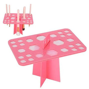 Makeup Brush Drying and Storage Stand - All-In-One Store