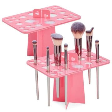 Makeup Brush Drying and Storage Stand - All-In-One Store