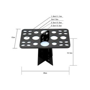 Makeup Brush Drying and Storage Stand - All-In-One Store