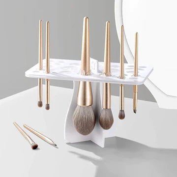 Makeup Brush Drying and Storage Stand - All-In-One Store