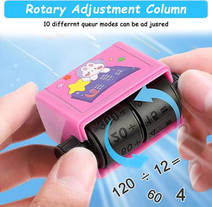Math Roller Stamp With Ink Refill...... - All-In-One Store