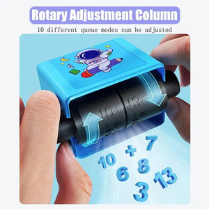 Math Roller Stamp With Ink Refill...... - All-In-One Store