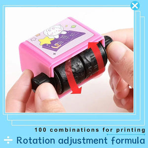 Math Roller Stamp With Ink Refill...... - All-In-One Store