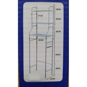 Metal Floor Type Washroom Shelf - All-In-One Store