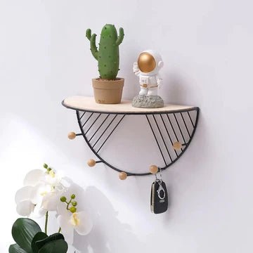 Metal Wall Mounted Storage Shelf - All-In-One Store