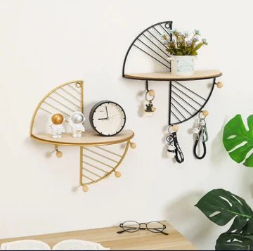 Metal Wall Mounted Storage Shelf - All-In-One Store