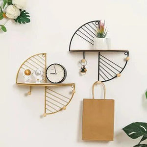Metal Wall Mounted Storage Shelf - All-In-One Store