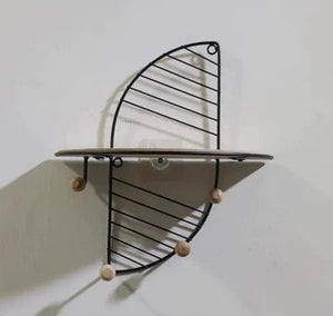 Metal Wall Mounted Storage Shelf - All-In-One Store