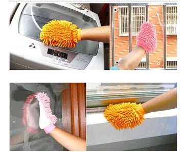 Microfibre cleaning gloves - All-In-One Store