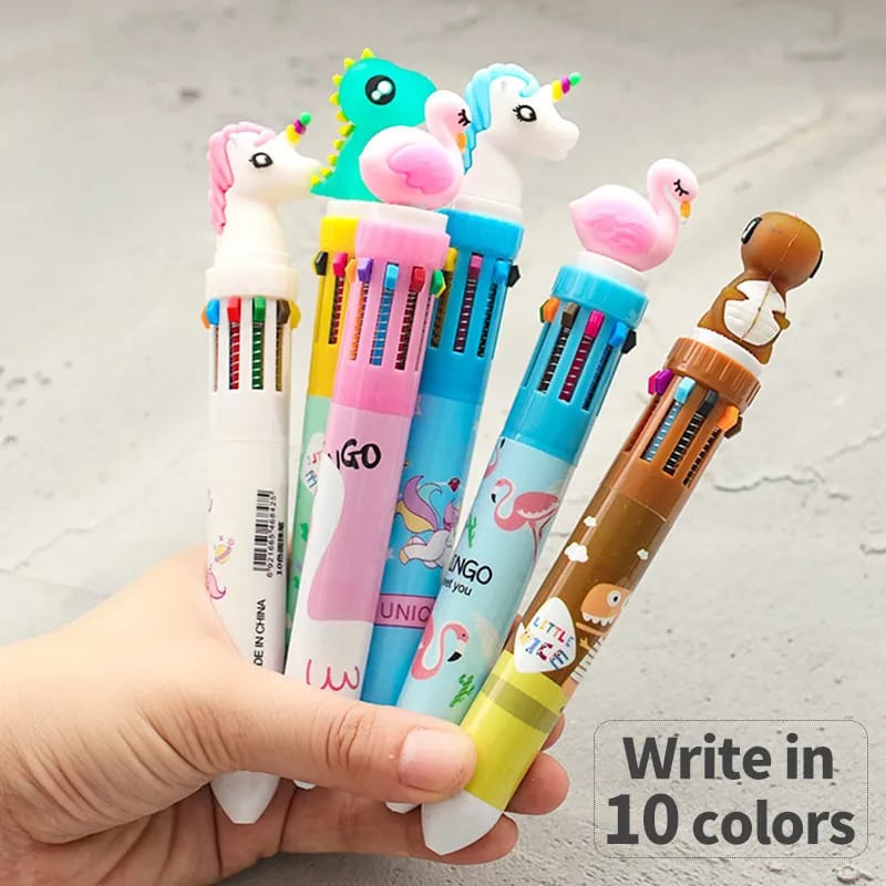 Multi Color Cartoon BallPoint - All-In-One Store