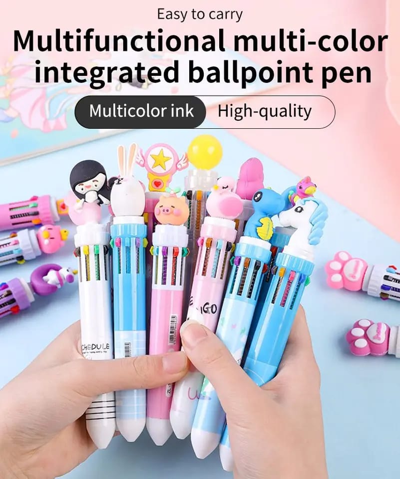 Multi Color Cartoon BallPoint - All-In-One Store