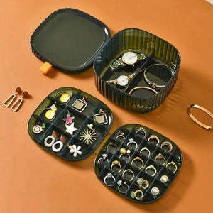 Multi-Compartment Jewelry Box - All-In-One Store