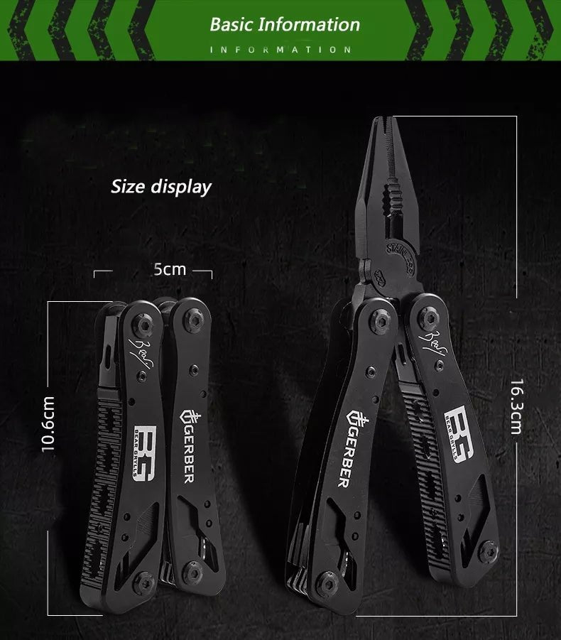 Multi Function Foldable Plier - All-In-One Store