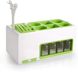 Multifunction Seasoning Rack & Knife Holder - All-In-One Store