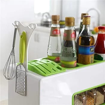 Multifunction Seasoning Rack & Knife Holder - All-In-One Store