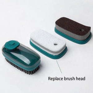 Multifunctional Hydraulic Cleaning Brush (3 Pcs Set) - All-In-One Store