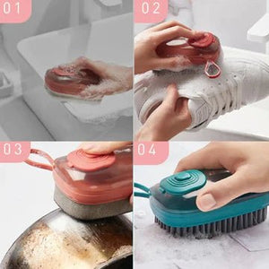 Multifunctional Hydraulic Cleaning Brush (3 Pcs Set) - All-In-One Store