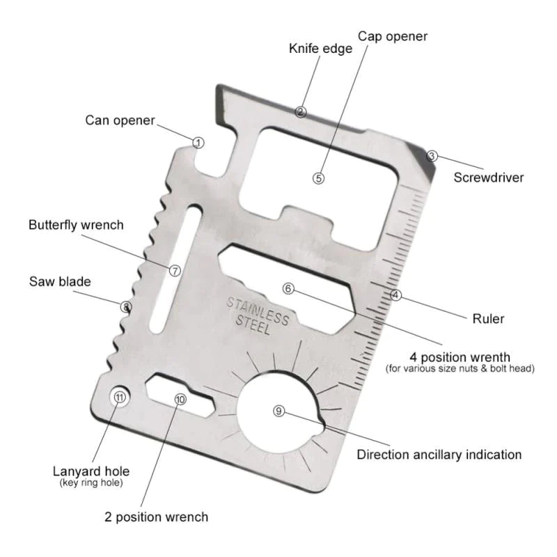 Multipurpose camping tool - All-In-One Store