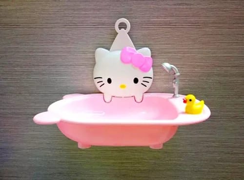 New Hello Kitty Wall Soap Dish - All-In-One Store