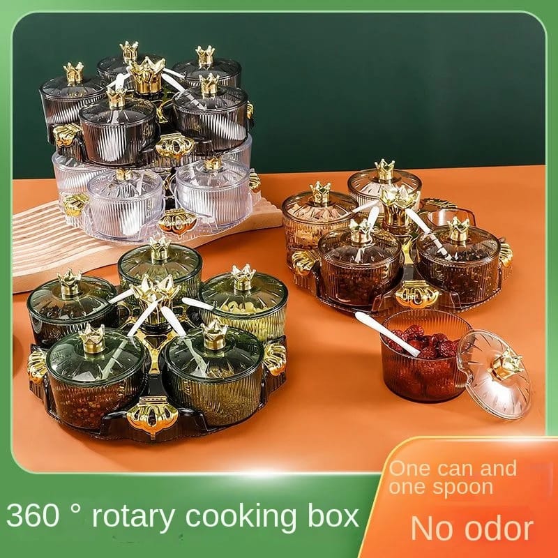 New Luxury Rotating Dry Fruit Dish - All-In-One Store