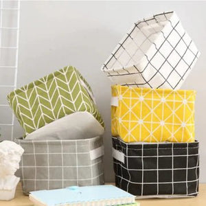 Non Woven Foldable Storage Basket - All-In-One Store