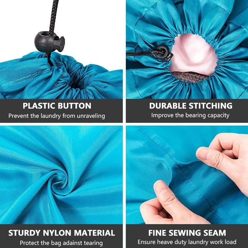 Nylon Laundry and Travel Storage Bag - All-In-One Store