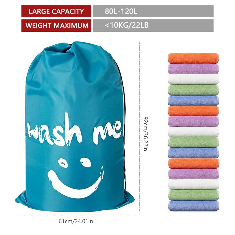Nylon Laundry and Travel Storage Bag - All-In-One Store