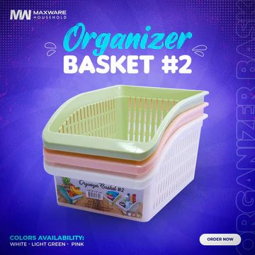 Organizer Storage Basket Large - All-In-One Store
