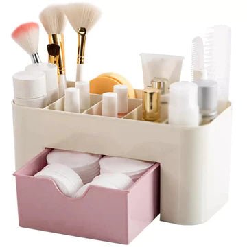 Plastic Cosmetic Storage Box Draw - All-In-One Store