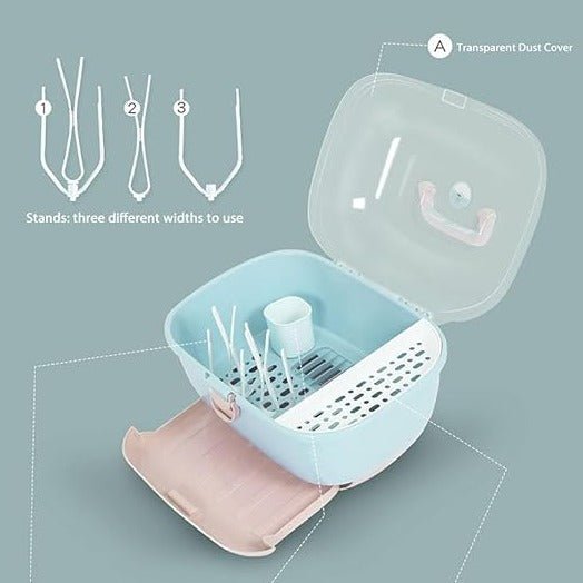 Portable Bottle & Cup Organizer - All-In-One Store