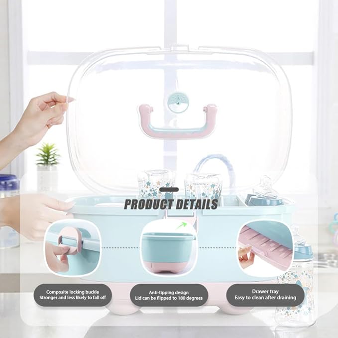 Portable Bottle & Cup Organizer - All-In-One Store