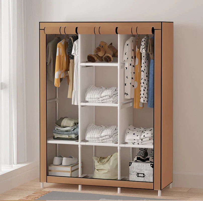 Portable Wardrobe Cloth Organizer - All-In-One Store