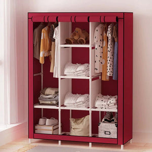 Portable Wardrobe Cloth Organizer - All-In-One Store