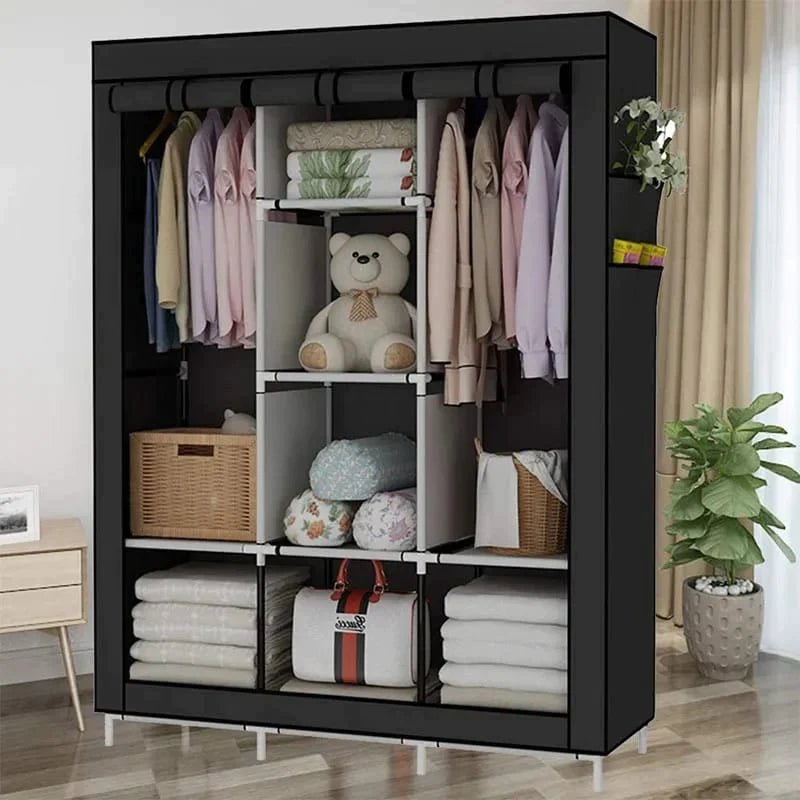 Portable Wardrobe Cloth Organizer - All-In-One Store