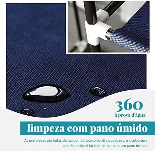 Portable Wardrobe Cloth Organizer - All-In-One Store