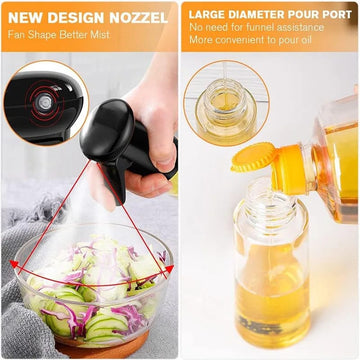 Press-Type Oil Spray Bottle - All-In-One Store