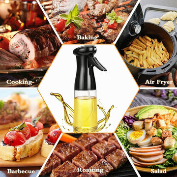 Press-Type Oil Spray Bottle - All-In-One Store