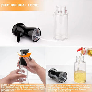 Press-Type Oil Spray Bottle - All-In-One Store