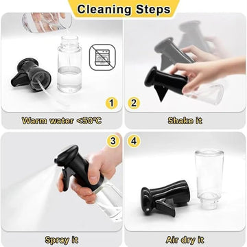 Press-Type Oil Spray Bottle - All-In-One Store