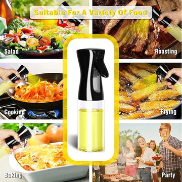 Press-Type Oil Spray Bottle - All-In-One Store