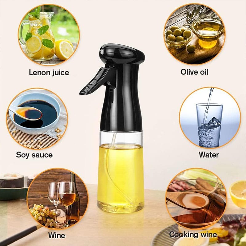 Press-Type Oil Spray Bottle - All-In-One Store