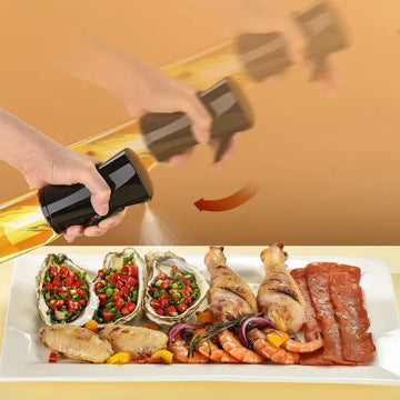 Press-Type Oil Spray Bottle - All-In-One Store