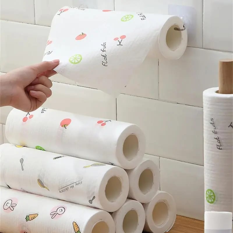 Printed Reusable Tissue Roll - All-In-One Store