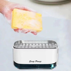 Pump and Clean sponge caddy - All-In-One Store