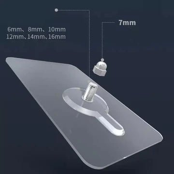 Punch Free Screw Stickers (3 Pcs) - All-In-One Store