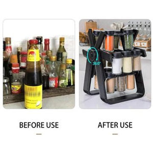 Revolving Countertop Spice Rack - All-In-One Store
