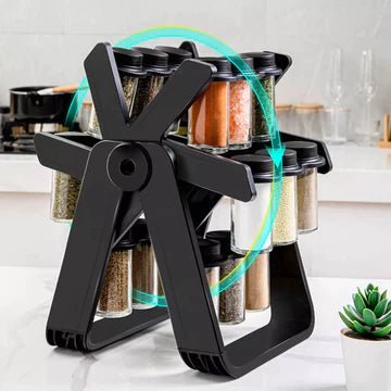 Revolving Countertop Spice Rack - All-In-One Store