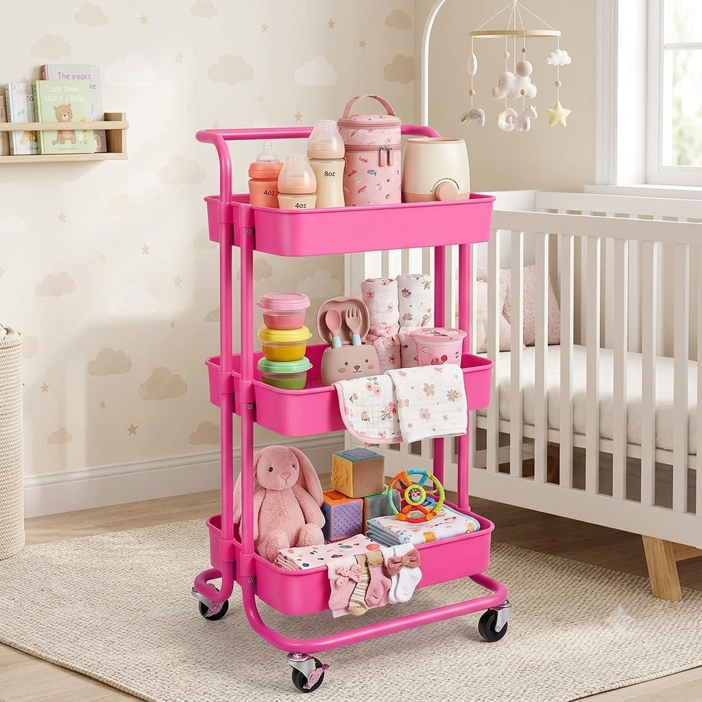 3-Tier Organizer Trolley by Matrix